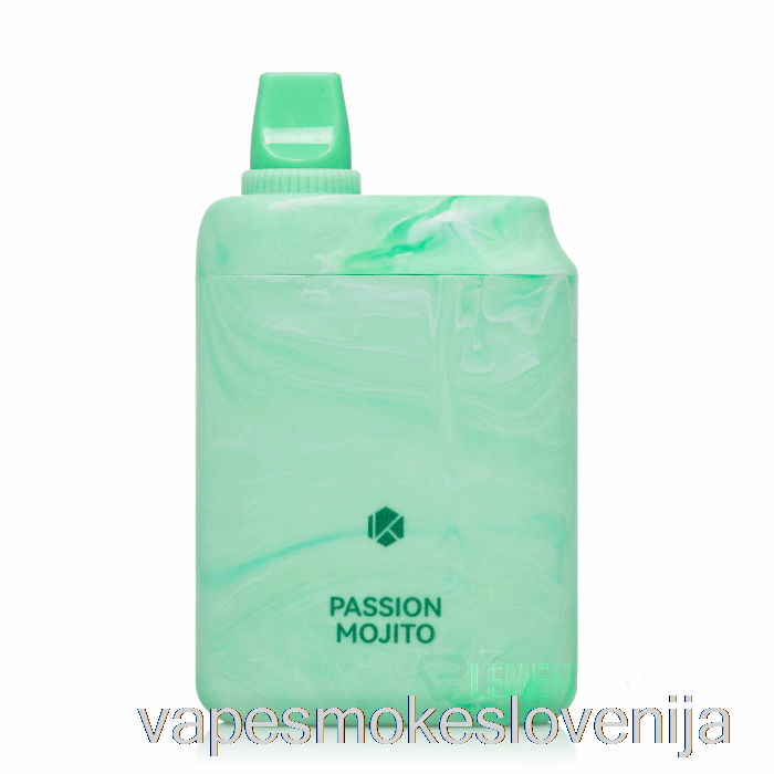 Vape Petrol Kadobar X Pk Znamke Pk5000 Za Enkratno Uporabo Passion Mojito